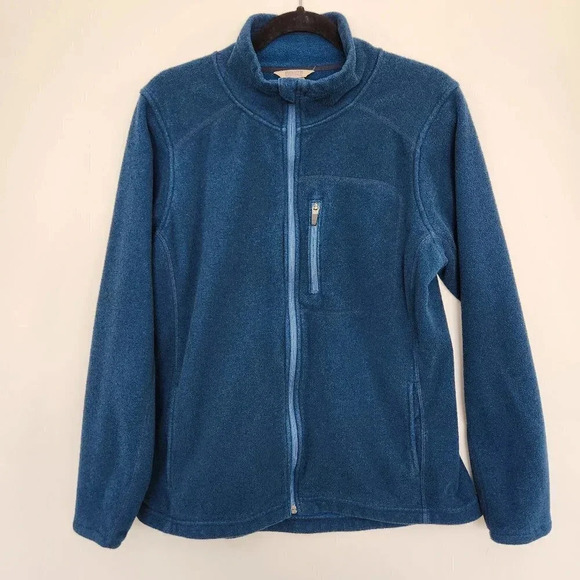 Duluth Trading Co Women's Two Harbors Polartec Fleece Jacket Blue Size M - Picture 1 of 7